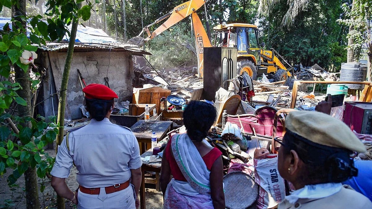 Assam resumes eviction drive in Goalpara forest land, 580 Muslim ...