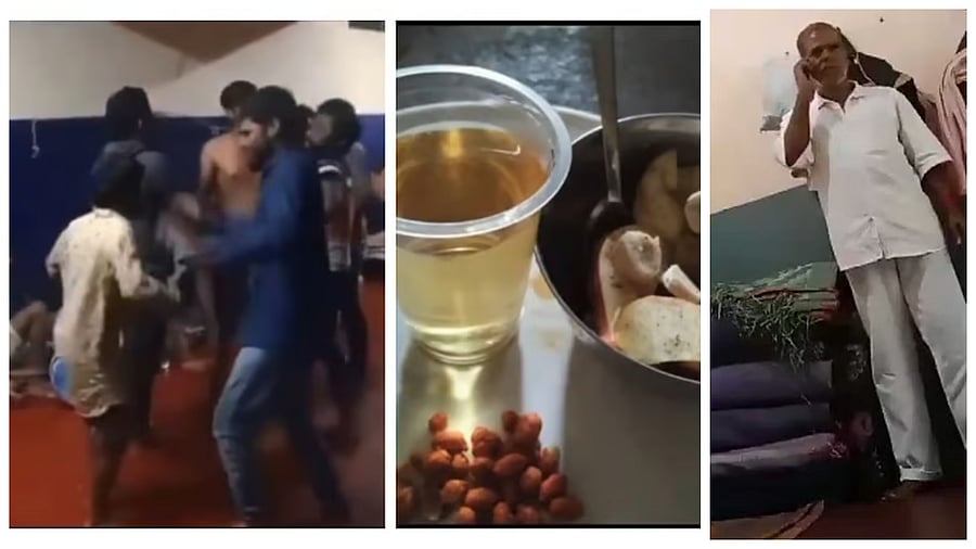 <div class="paragraphs"><p>Screengrab of videos doing rounds on social media.<br></p></div>