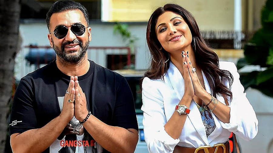 <div class="paragraphs"><p>Raj Kundra and Shilpa Shetty</p></div>