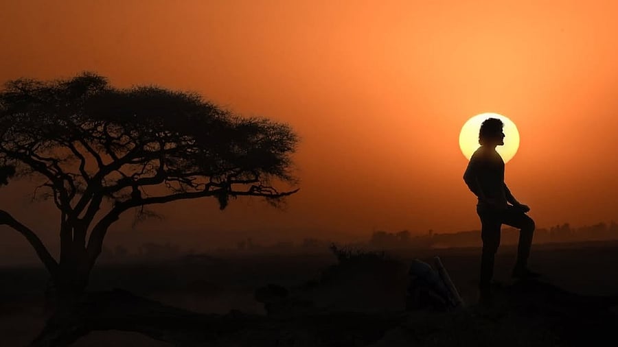 <div class="paragraphs"><p>Poster of SS Rajamouli and Mahesh Babu's <em>Globetrotter</em>.&nbsp;</p></div>