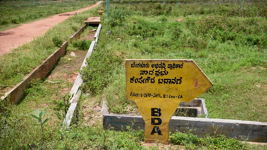Nadaprabhu Kempegowda Layout. DH FILE PHOTO