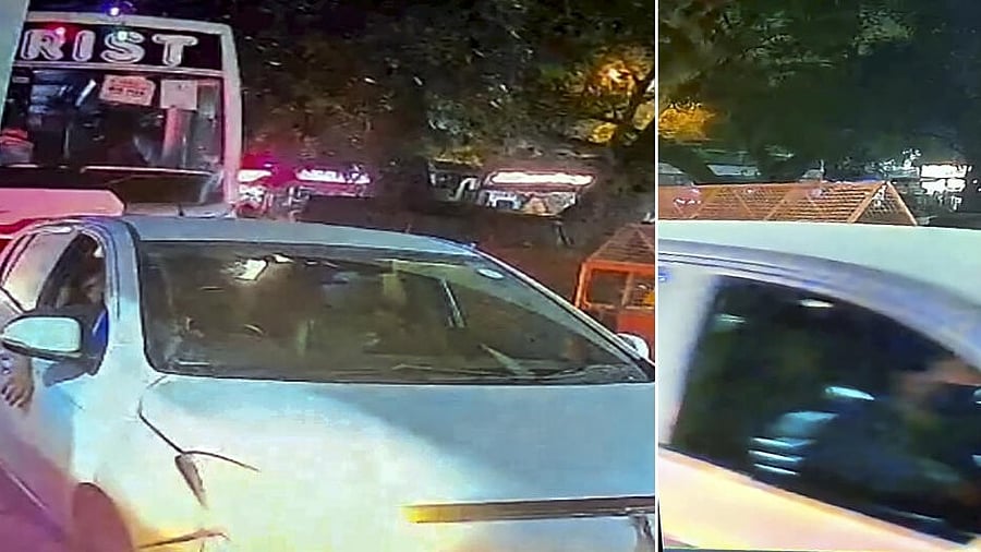 <div class="paragraphs"><p>CCTV visuals of the suspect and the car involved in the blast near Red Fort metro station on Monday night</p></div>