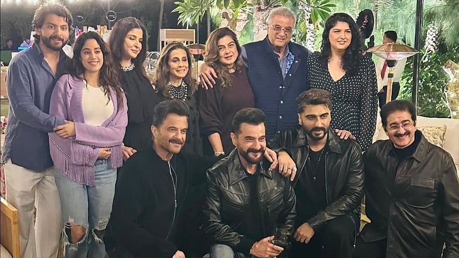 <div class="paragraphs"><p>Boney Kapoor’s 70th birthday bash.</p></div>