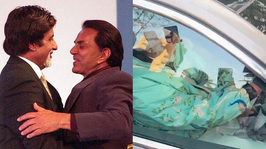 <div class="paragraphs"><p>Bachchan was seen arriving in his BMW around 04:00 pm.</p></div>