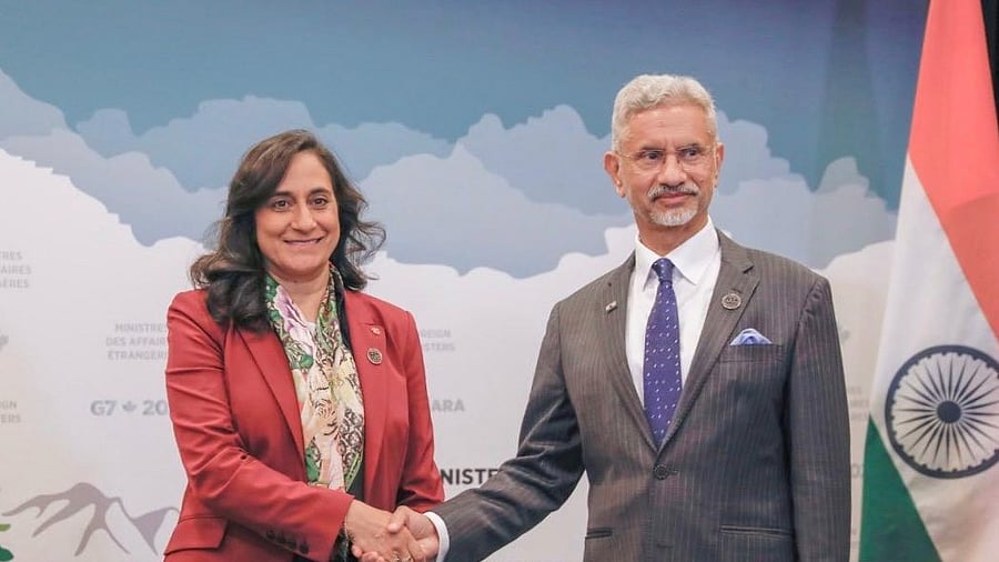 <div class="paragraphs"><p> External Affairs Minister S Jaishankar and Minister of Foreign Affairs of Canada Anita Anand </p></div>