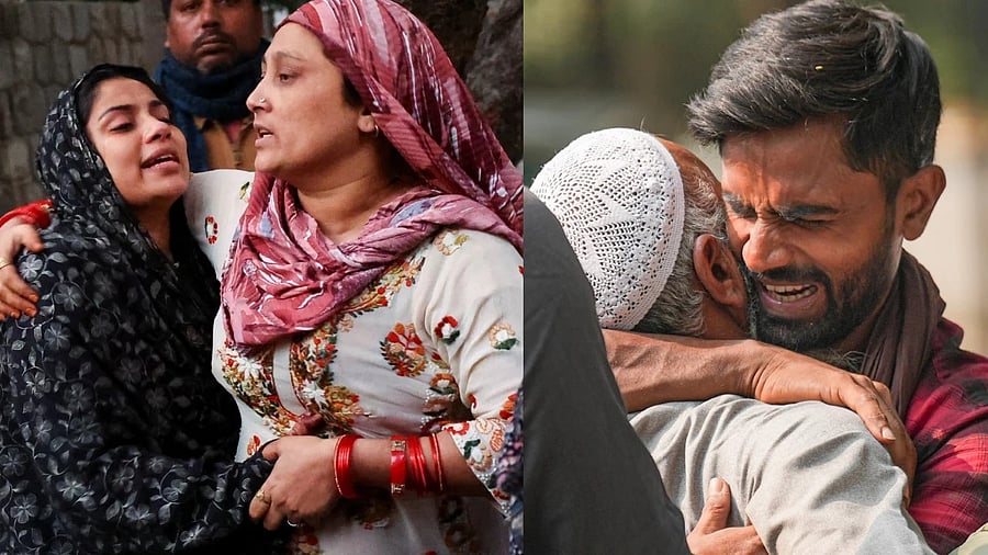 <div class="paragraphs"><p>Families mourn victims of the Red Fort Blast.</p></div>