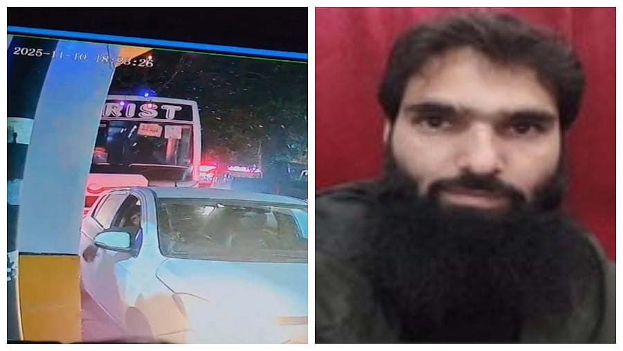 <div class="paragraphs"><p>A screengrab of the CCTV camera footage showing Umar Nabi and (R) Adeel Ahmad Rather.</p></div>