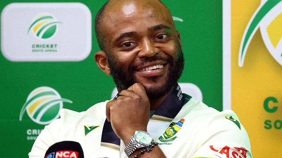 <div class="paragraphs"><p>South Africa's Temba Bavuma during a press conference</p></div>