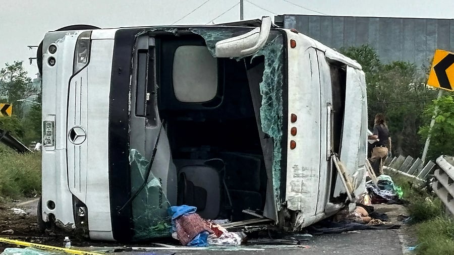 <div class="paragraphs"><p>A general view of a bus accident. Image for representational purpose.</p></div>