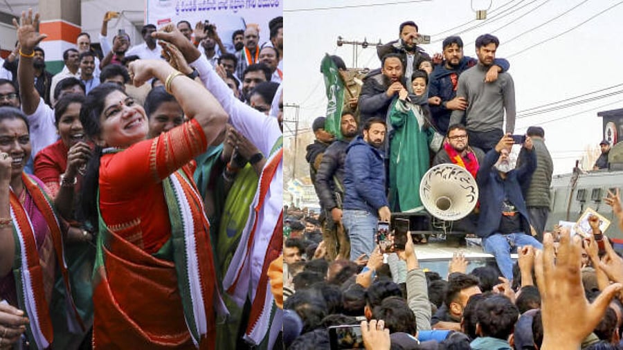 <div class="paragraphs"><p>Congress takes solace in bypoll wins after complete rout in Bihar elections.</p></div>