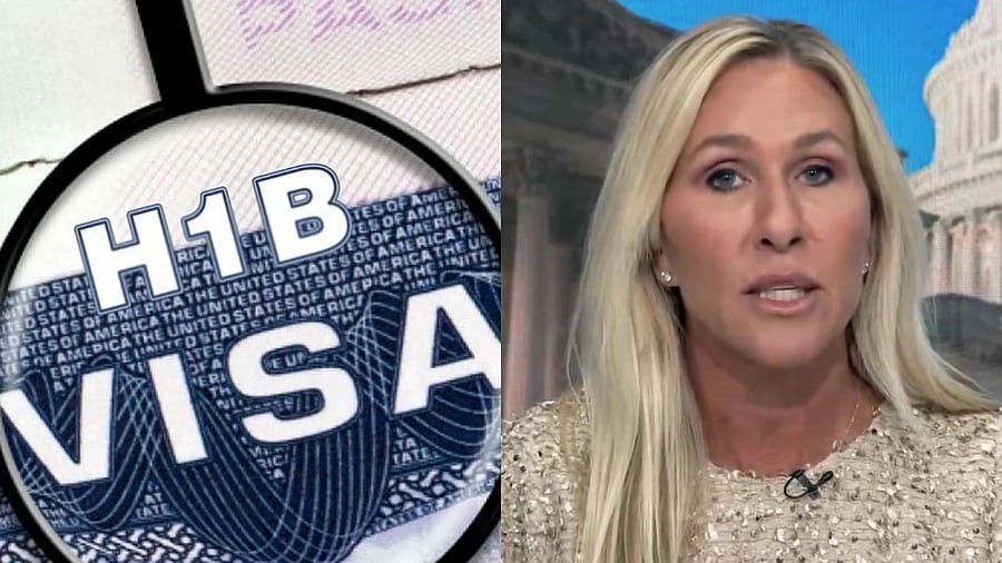 <div class="paragraphs"><p>H-1B visa and US&nbsp;Congresswoman from Gerogia, Marjorie Taylor Greene.</p></div>