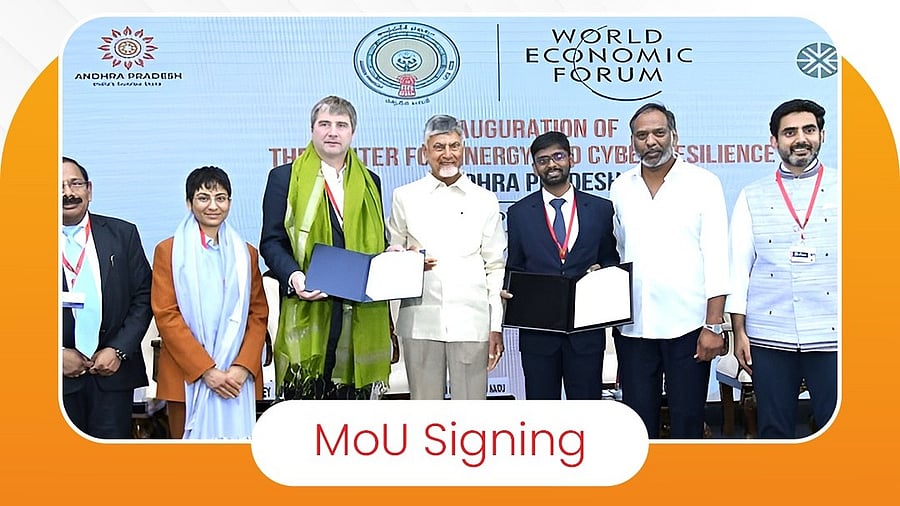<div class="paragraphs"><p>The Government of Andhra Pradesh formalized its partnership with the World Economic Forum in the presence of Chief Minister N Chandrababu Naidu.</p></div>