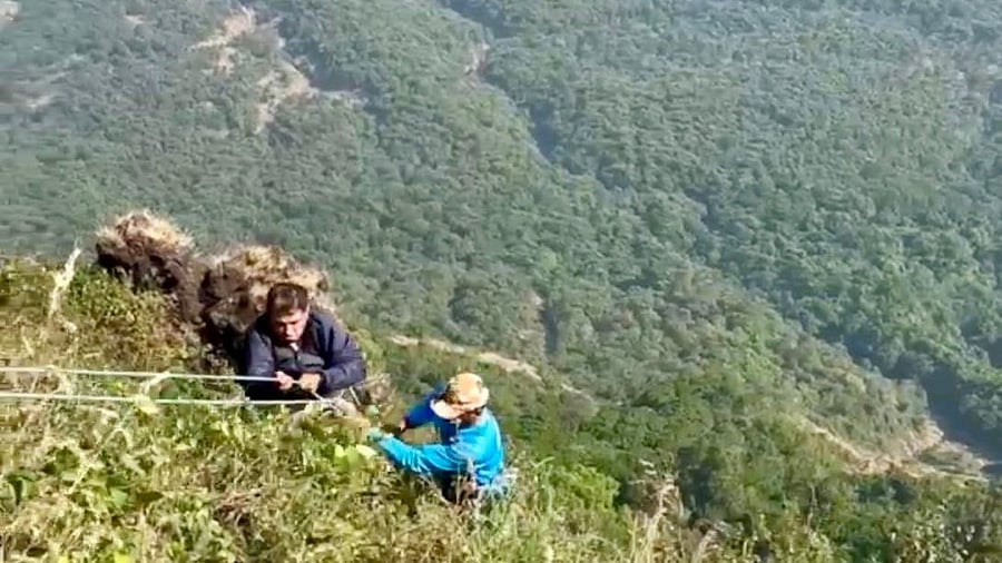 <div class="paragraphs"><p>Mihir and his team are also part of the Maharashtra Mountaineer's Rescue Coordination Center (MMRCC) rescue force.</p></div>