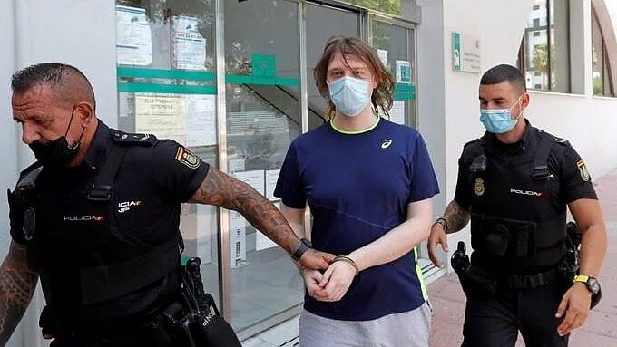 <div class="paragraphs"><p>Joseph James O’Connor, 26, was arrested in Spain in 2021.</p></div>