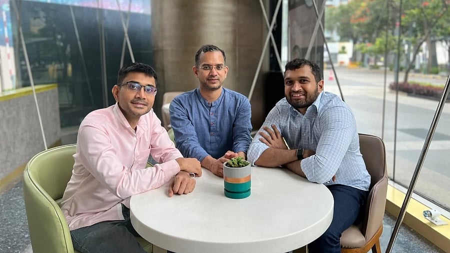 <div class="paragraphs"><p>Trozo co-founders, from left: Janardhan JV, Pavan Govindan and Dilip Adiga.</p></div>