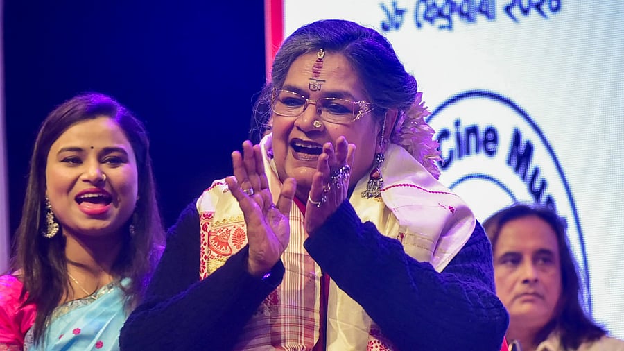 <div class="paragraphs"><p>Singer Usha Uthup.</p></div>