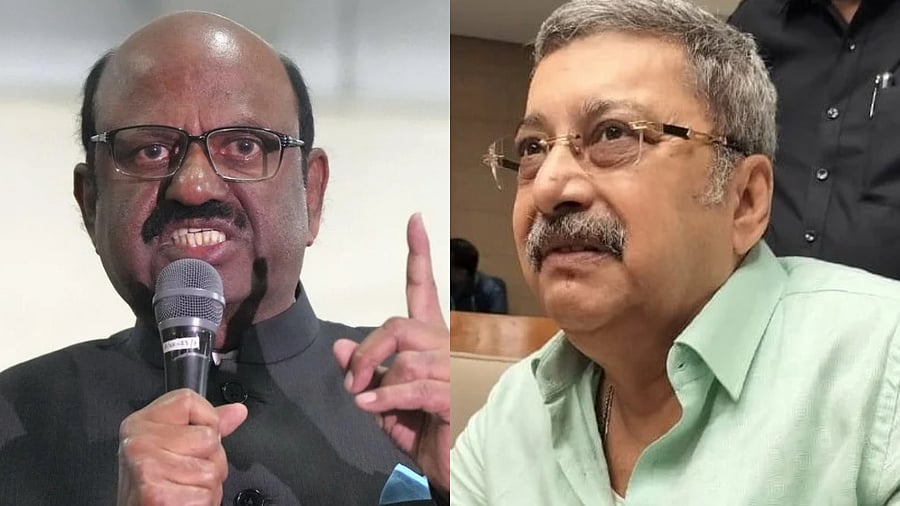 <div class="paragraphs"><p>West Bengal Governor C V Ananda Bose and TMC leader Kalyan Banerjee.</p></div>