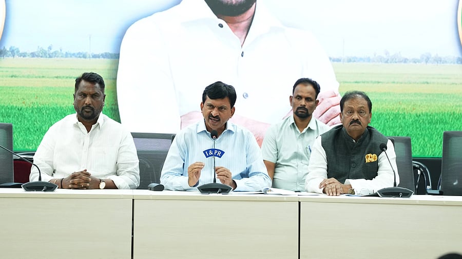 <div class="paragraphs"><p>State Information and Public Relations Minister Ponguleti Srinivas Reddy</p></div>