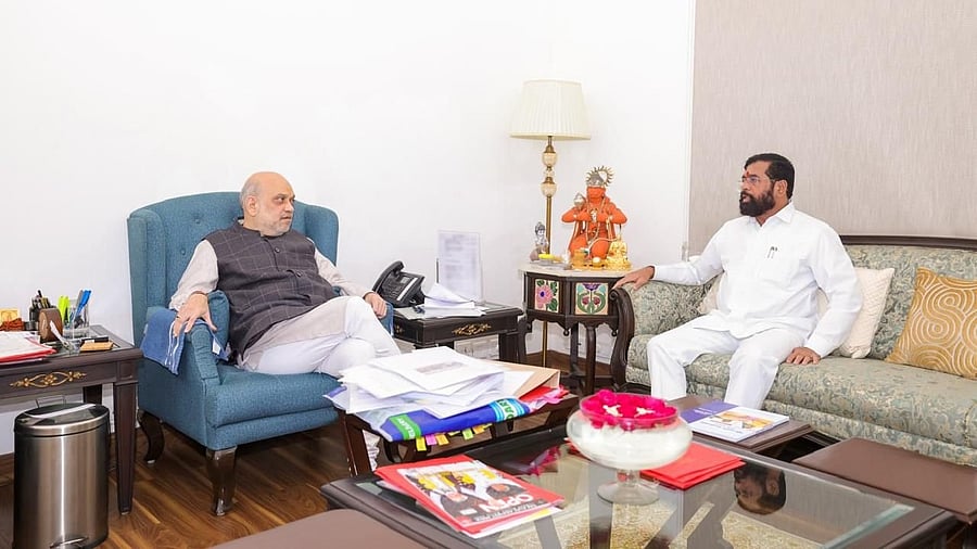 <div class="paragraphs"><p>Maharashtra Deputy CM Eknath Shinde met Union Home Minister Amit Shah in Delhi </p></div>