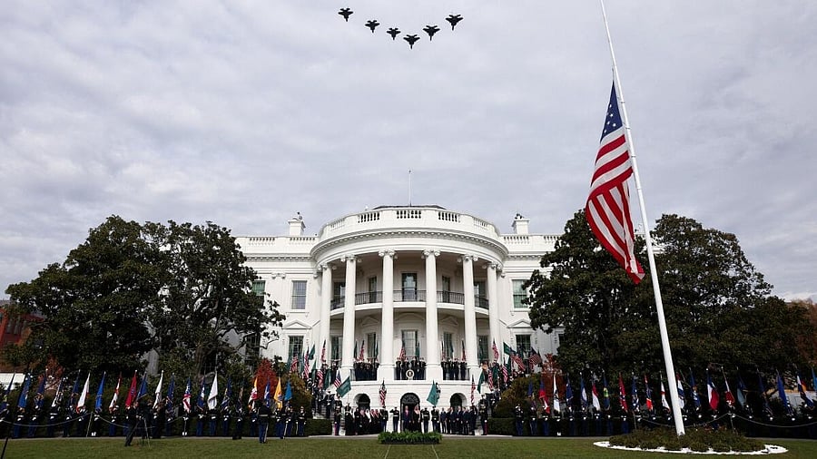 <div class="paragraphs"><p>The White House in Washington, DC, US.</p></div>