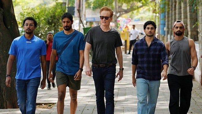 <div class="paragraphs"><p>Conan O'Brien in Bengaluru.</p></div>