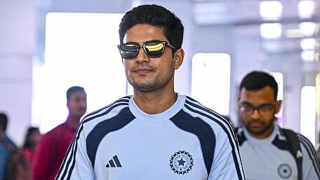 <div class="paragraphs"><p>Shubman Gill arrives ahead of the second Test cricket match of a series between India and South Africa, at Lokpriya Gopinath Bordoloi International Airport, in Guwahati, Assam.</p></div>