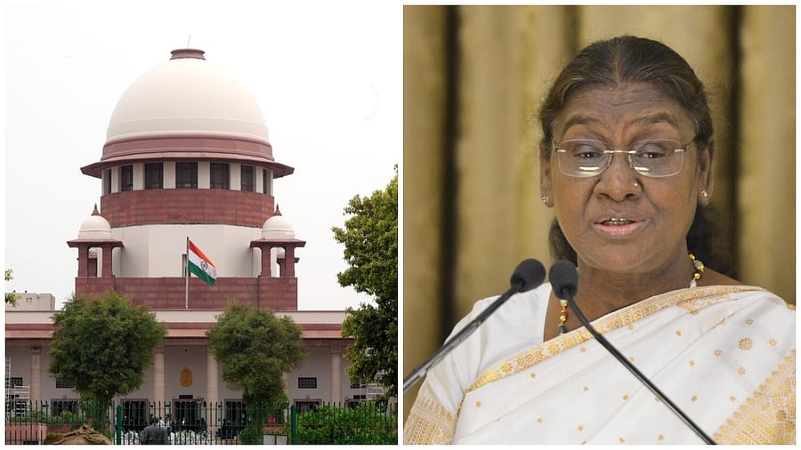 <div class="paragraphs"><p>Supreme Court of India (L), President Droupadi Murmu</p></div>