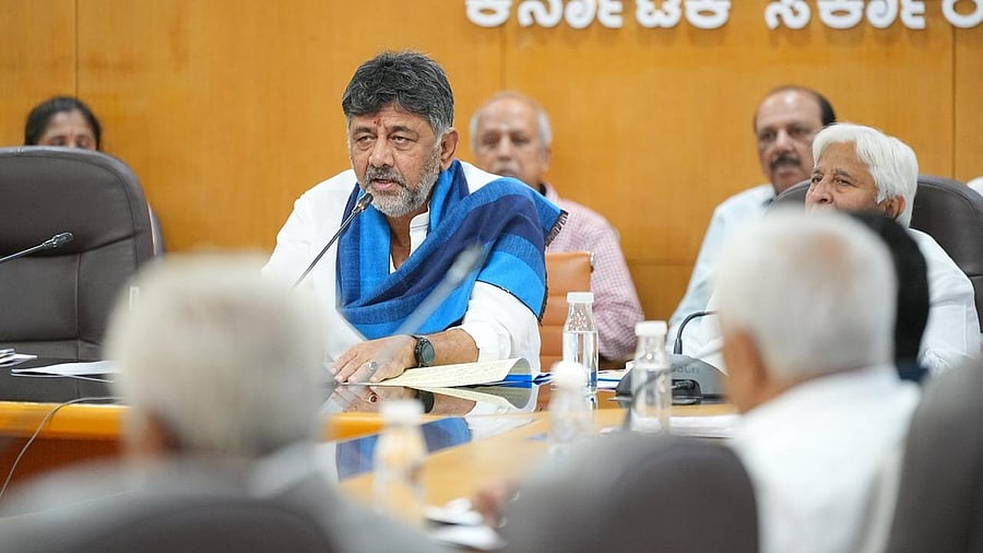 <div class="paragraphs"><p>DK Shivakumar chairing a meeting</p></div>
