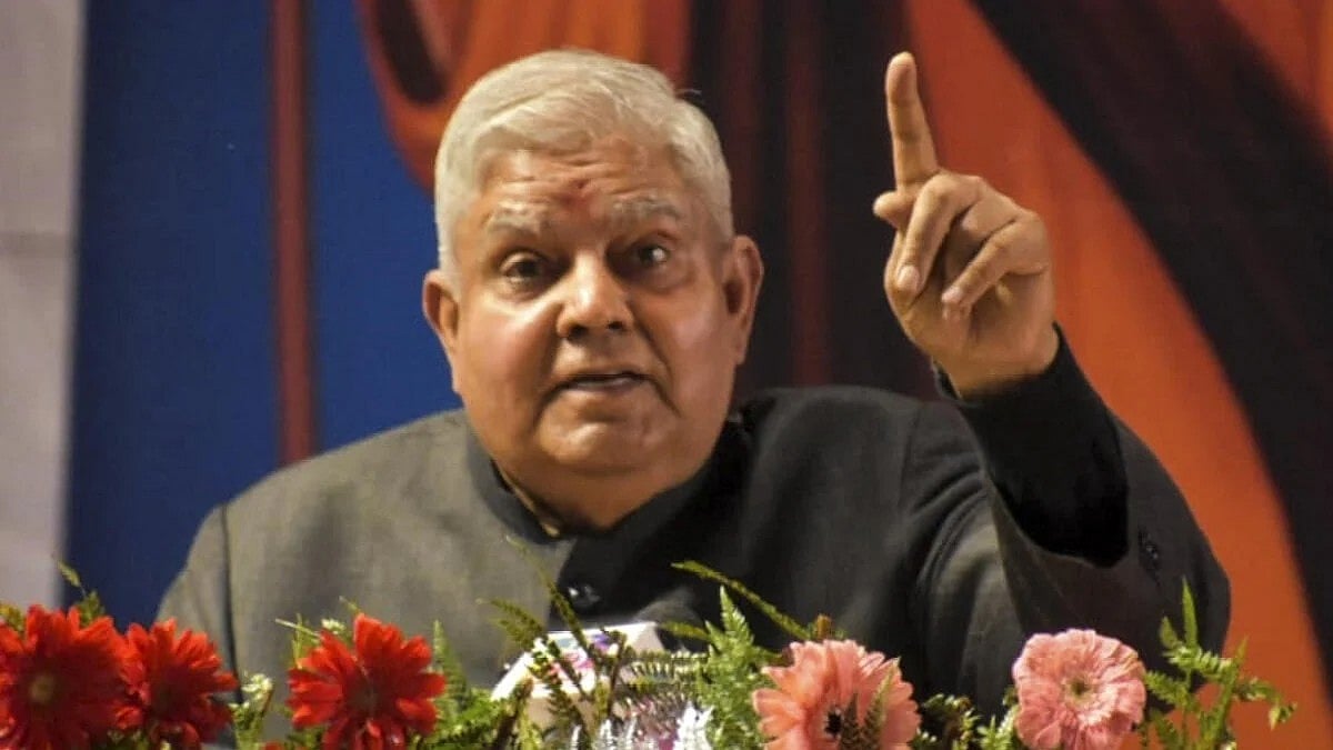 Ex-VP Jagdeep Dhankhar Makes Cryptic Remark in First Public Speech ...