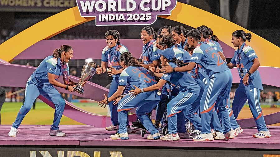 In their triumph, the Indian women's team acknowledged and made space for other women, including their team mates, predecessors, and even their adversaries. (FILE PIC/PTI)
