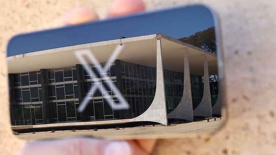 <div class="paragraphs"><p>FILE PHOTO: The logo of social media platform X is seen on a mobile phone in this illustration taken August 30, 2024, in Brasilia, Brazil.   </p></div>