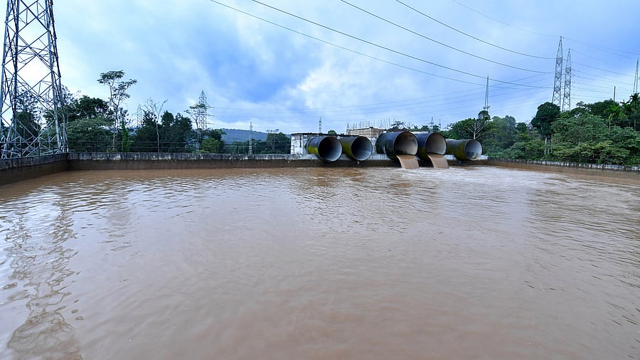 <div class="paragraphs"><p>The water storage facility constructed as part of phase-1 of Yettinahole project near Sakleshpur in Hassan district. </p></div>
