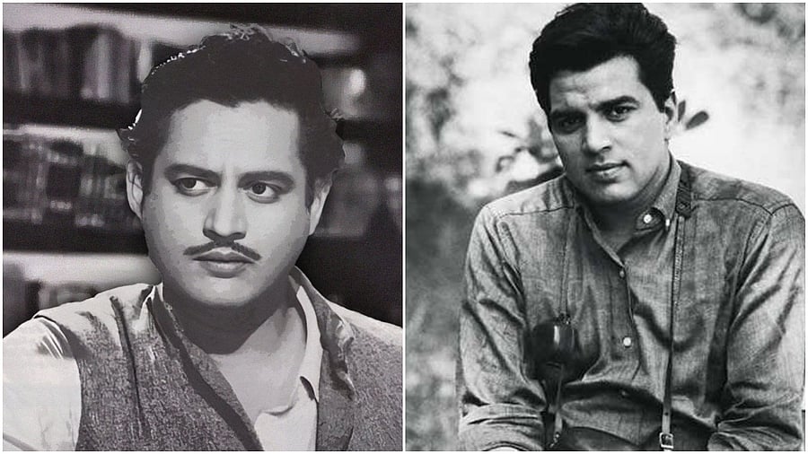 <div class="paragraphs"><p>Guru Dutt (left) and Dharmendra.</p></div>