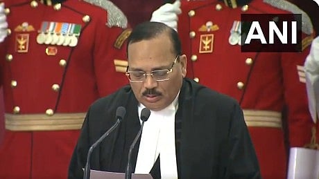 <div class="paragraphs"><p>Justice Surya Kant takes oath as the Chief Justice of India,</p></div>
