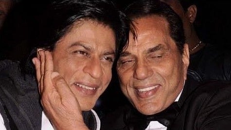 <div class="paragraphs"><p>Shah Rukh Khan and Dharmendra</p></div>