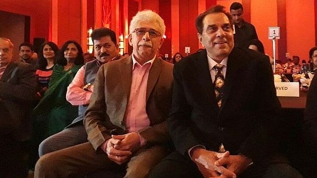 <div class="paragraphs"><p>Veteran actors&nbsp;Naseeruddin Shah (L) and&nbsp;Dharmendra.</p></div>
