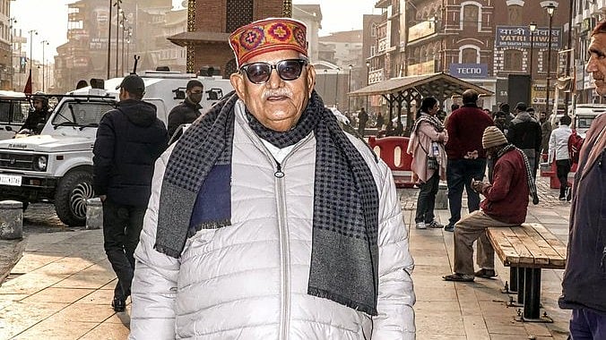 <div class="paragraphs"><p>Punjab Governor Gulab Chand Kataria in Kashmir.</p></div>