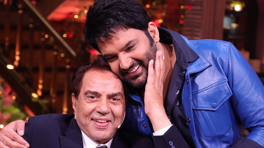 <div class="paragraphs"><p>Actor-comedian Kapil Sharma and Dharmendra</p></div>