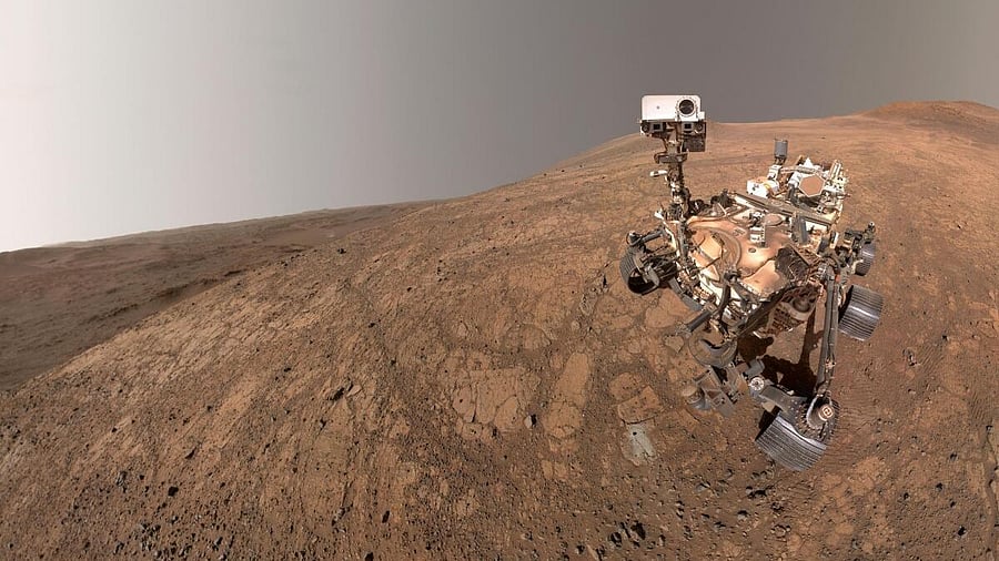 <div class="paragraphs"><p>NASA's Perseverance rover took this selfie inside Jezero Crater in its northern hemisphere of Mars</p></div>