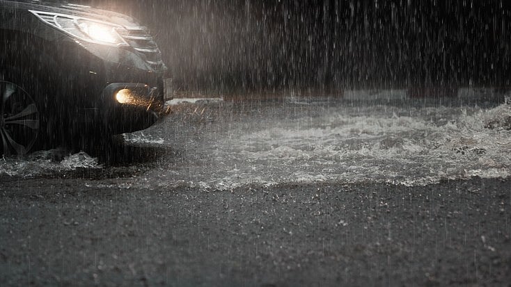 <div class="paragraphs"><p>Image of a vehicle driving in heavy rains for representational purposes.&nbsp;</p></div>
