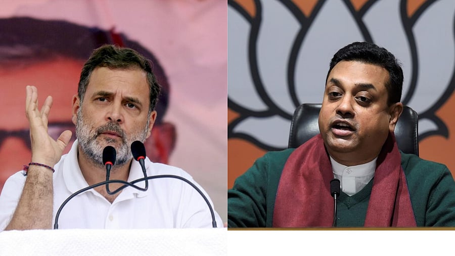 <div class="paragraphs"><p>Rahul Gandhi and&nbsp;Sambit Patra </p></div>