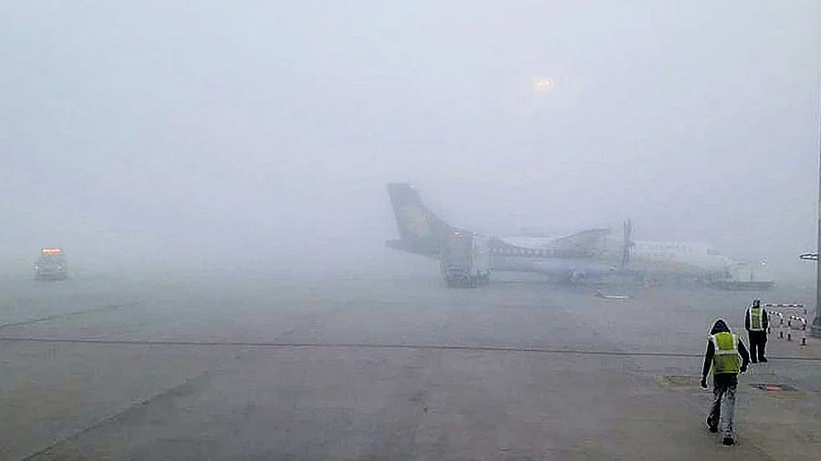 <div class="paragraphs"><p>Low visibility leads to delays of 48 flights at Bengaluru airport. Credit: DH file photo</p></div>