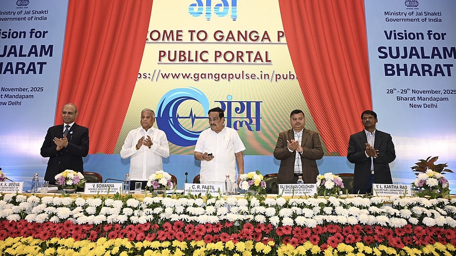 <div class="paragraphs"><p>Union Minister C R Paatil during&nbsp;‘Vision for Sujalam Bharat' summit.&nbsp; &nbsp;</p></div>