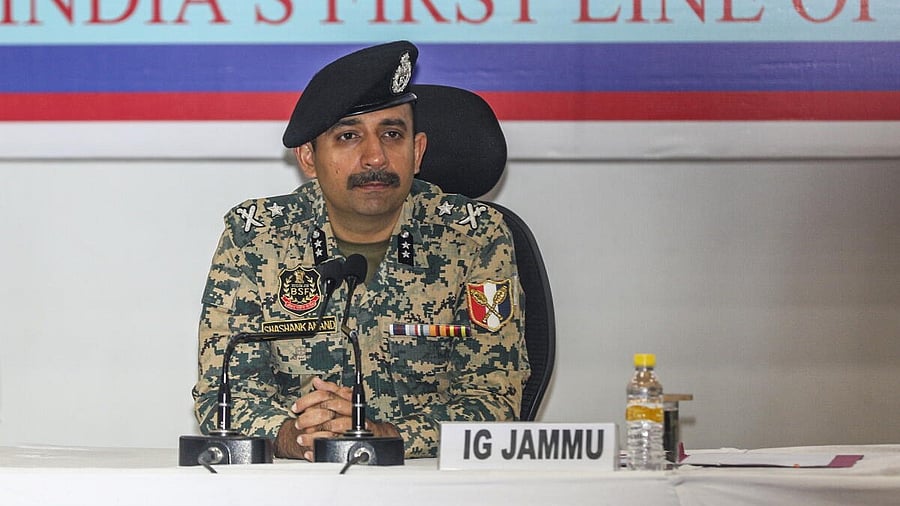<div class="paragraphs"><p>Inspector General (IG) of Border Security Force (BSF) Jammu frontier Shashank Anand.</p></div>