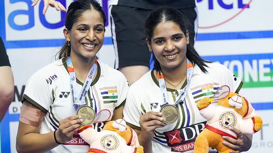 <div class="paragraphs"><p>Treesa Jolly and Gayatri Gopichand.</p></div>