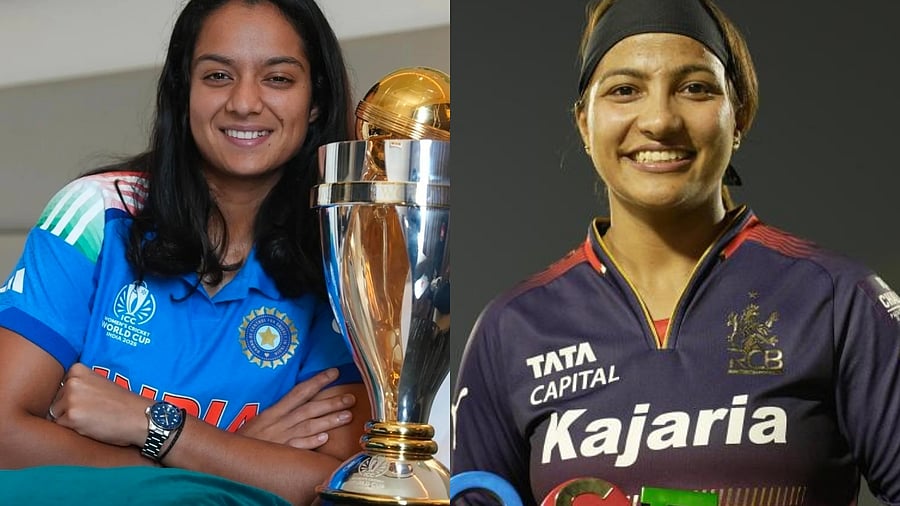 <div class="paragraphs"><p>Pratika Rawal (L) and Sneh Rana.</p></div>