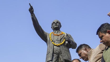 <div class="paragraphs"><p>A statue of B R Ambedkar</p></div>