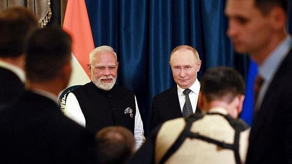 <div class="paragraphs"><p>Russian President Putin and PM Narendra Modi </p></div>