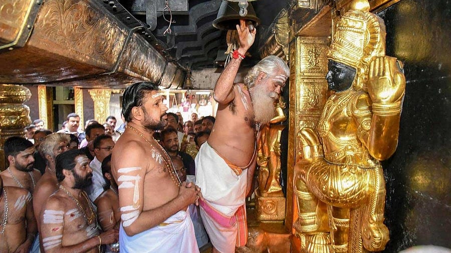 <div class="paragraphs"><p>Sabarimala Temple. </p></div>