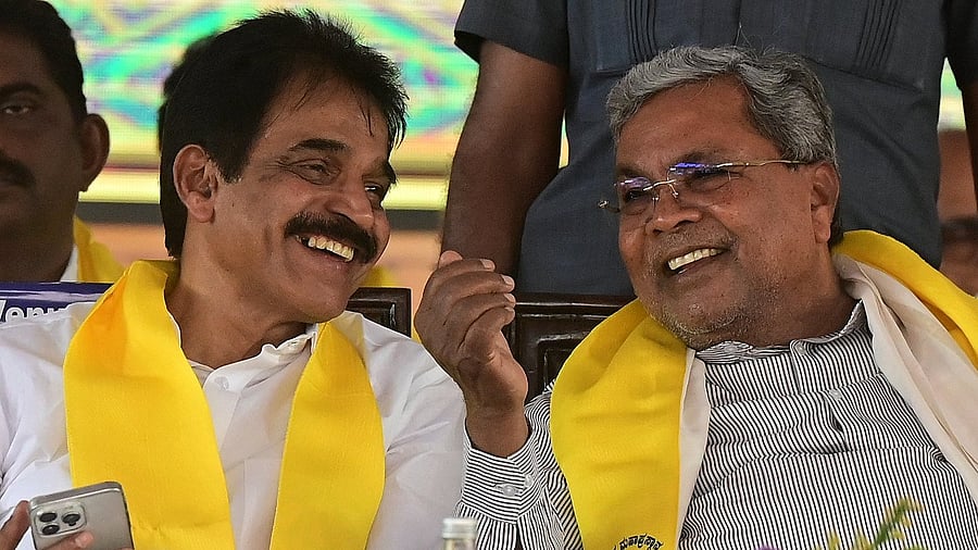 <div class="paragraphs"><p>Chief Minister Siddaramaiah and AICC general secretary K C Venugopal </p></div>